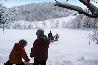 Familien-Winterurlaub im Bayerischen Wald
